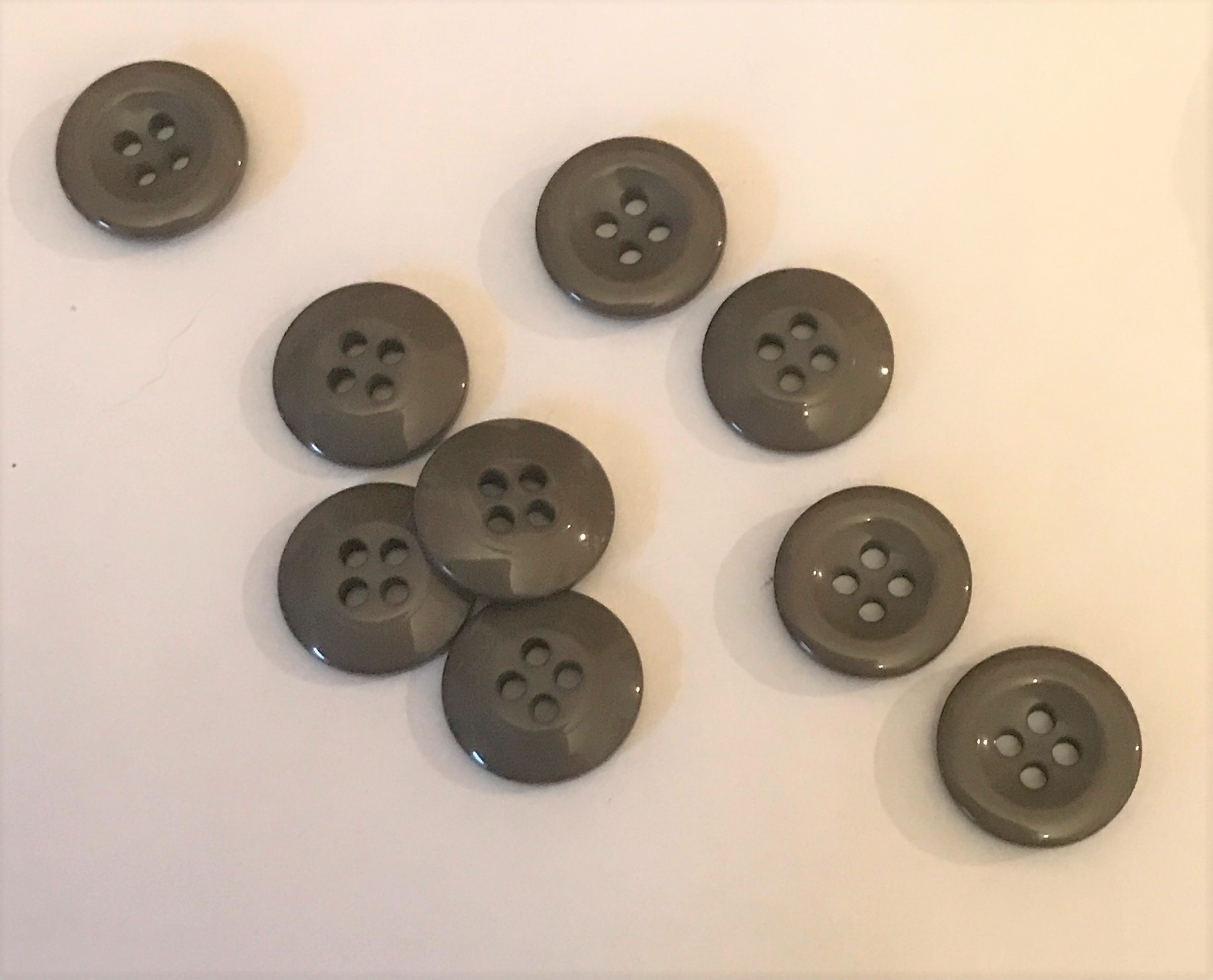 27 Line Brace Buttons for Trousers MID/DARK FAWN